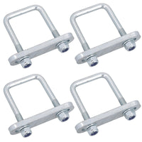 M12 U-Bolt 63mm x 100mm High Tensile With Plate for Boat Trailers