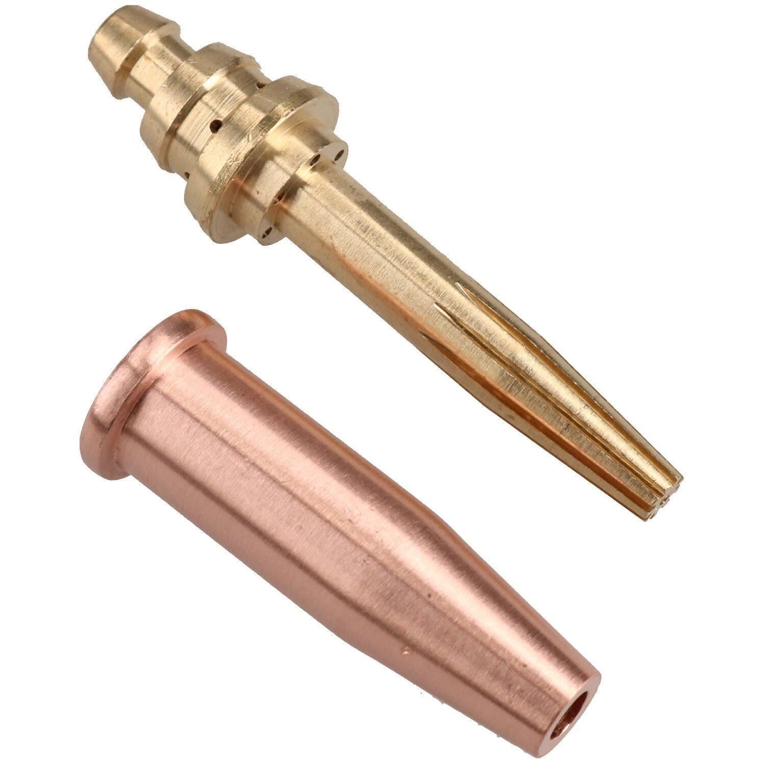 PNM Oxy Propane Gas Cutting Nozzle Tip Standard length 3/64" 5-12mm 5pk