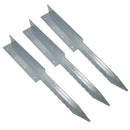 Garden Double Sleeper Corner Support Galvanised Stake Spike 670mm Long