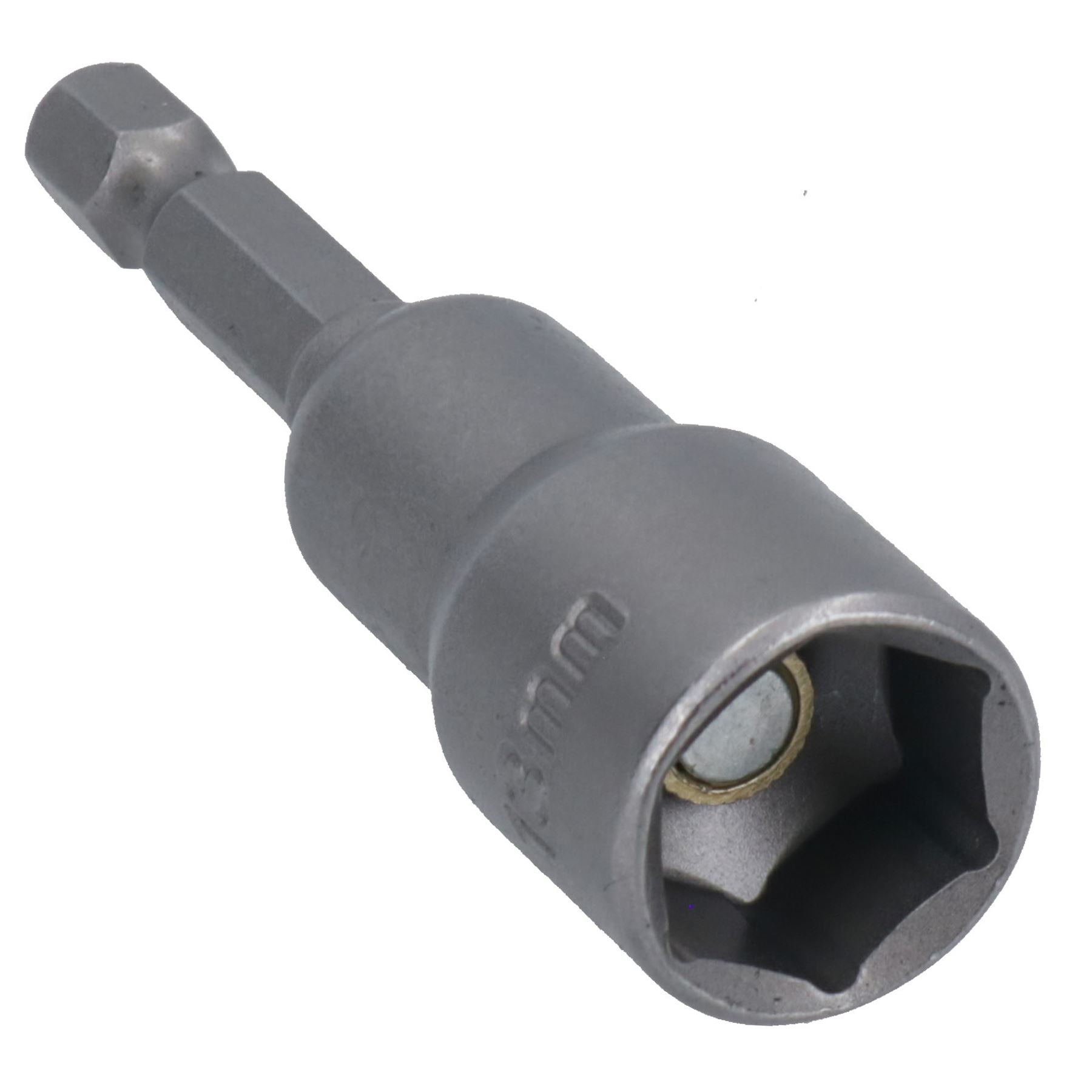 10mm + 13mm Magnetic Power Nut Setter Socket Driver with 1/4in Hex Shank