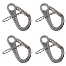 108mm Buoy Mooring Hook Carabiner Carbine Hook Snap Shackle A4 Stainless