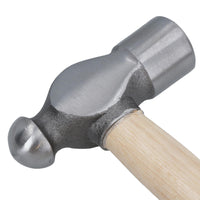 32oz American Hickory Ball Pein Pin Hammer Wooden Handle Drop Forged Head