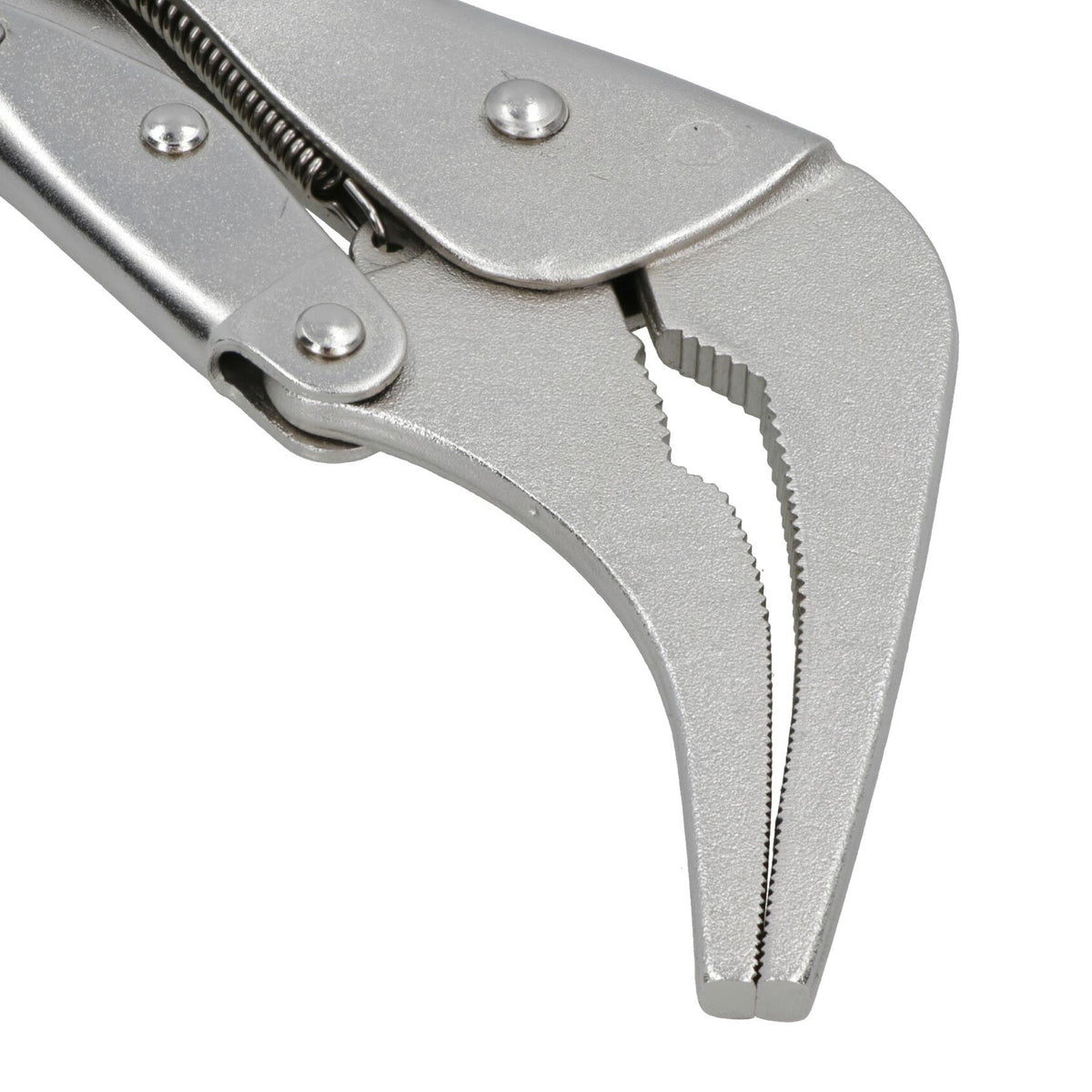 Long Nose Locking Pliers Mole Grips with 45 Degree Angled Head 10 inch