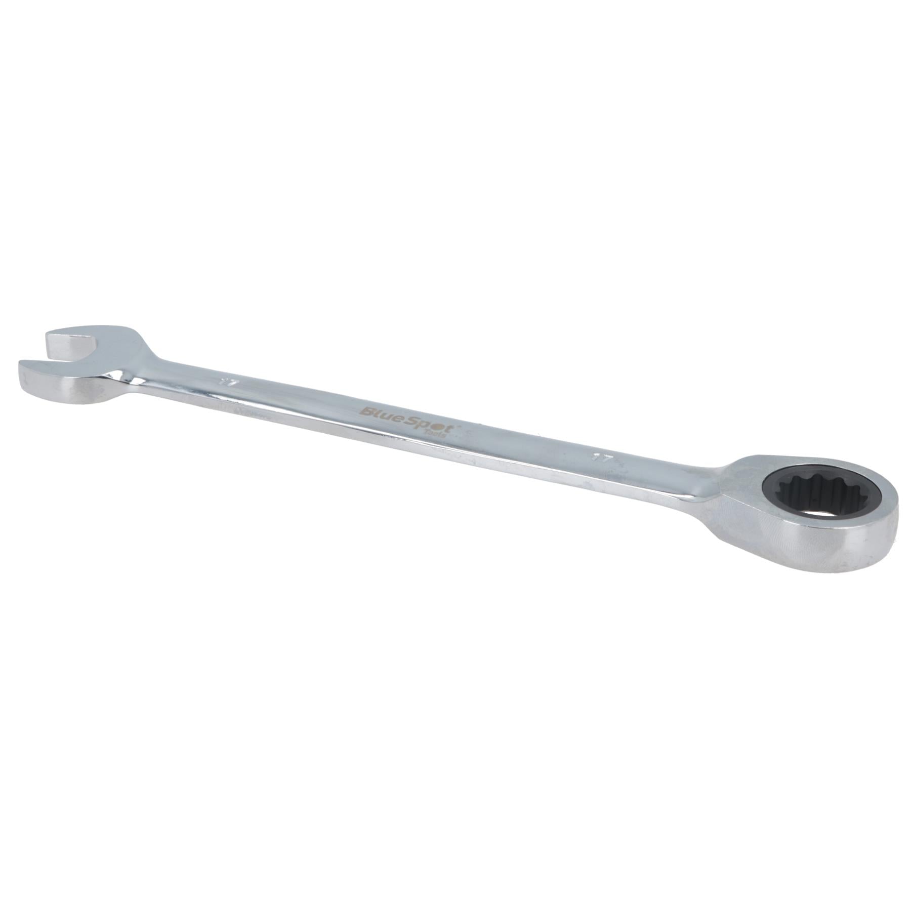 17mm metrischer Ratschen-Maulschlüssel, 72 Zähne, umkehrbar
