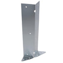 Arris Rail Bracket Fence Post Support Galvanised 300mm Timber Panel Repair