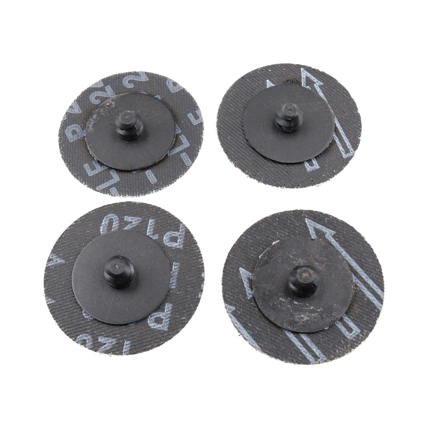 Quick Change Mixed Grit 50mm Sanding Discs 40 80 120 240 Grit 200pc Set