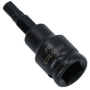 3mm - 10mm x 45mm 3/8in. Drive Short Impact Impacted Allen Hex Key Socket