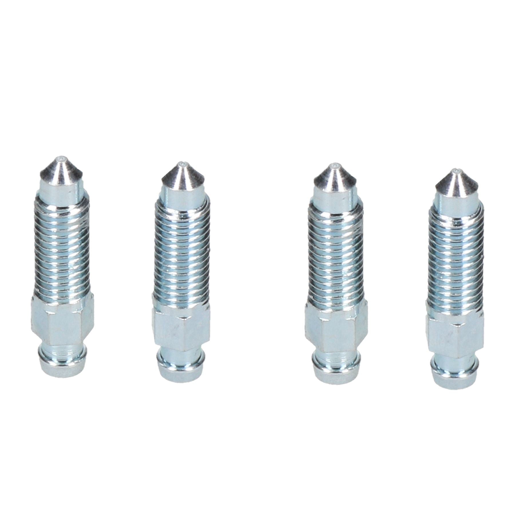 1/4" x 28 UNF Steel Brake Caliper Bleeding Bleed Nipple Screw Bleedscrew 4pc