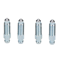 1/4" x 28 UNF Steel Brake Caliper Bleeding Bleed Nipple Screw Bleedscrew 4pc