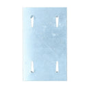 Safe Plate 54mm x 90mm Galvanised Plumbing Electrical Wiring Protector