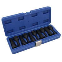 Metric MM Impact Impacted Allen hex Key Sockets Extra Long 5mm – 19mm 10pc