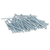 2mm x 50mm Round Headed Wire nails For Concrete Brick Wood Zinc Plated