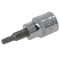 Douille étoile mâle Torx T25, entraînement 3/8", standard, interne, acier au chrome vanadium