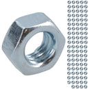 M4 / 4mm Hex Full Nut Fastener Hexagonal Metric Nuts Grade 8 Zinc Plated