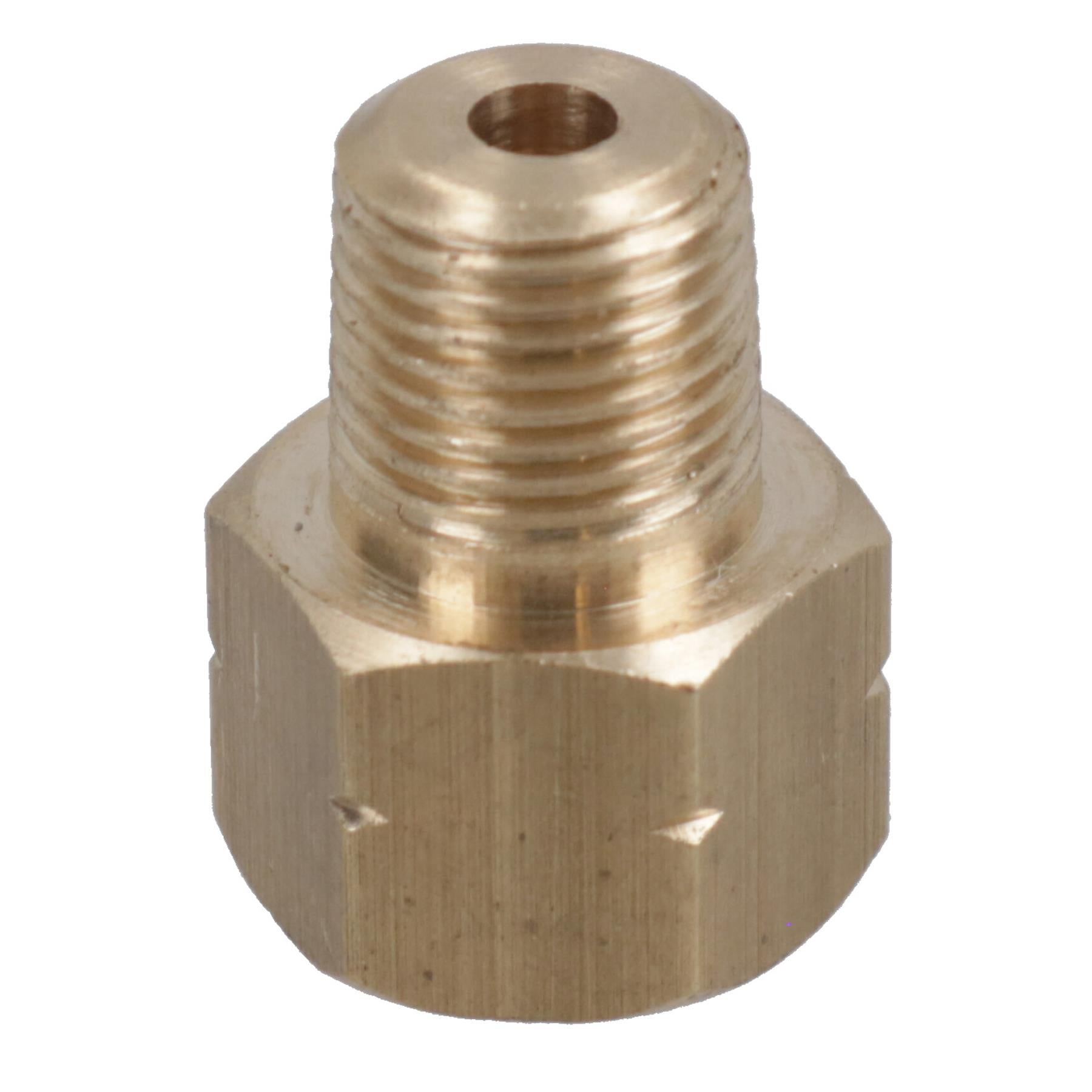 Brass Brake Pipe Union Fitting Adaptor M10 Male – 1/8 NPT female