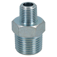1/4" BSP Male to 1/2" BSP Male Step Up / Down Thread Union Fitting 5 PACK FT055