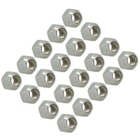 Lot de 20 écrous de roue coniques UNF 7/16" pour moyeux de suspension de caravane de remorque