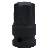 1/2in Drive Male Torx Star Impacted Impact Shallow Stubby Socket T55 – T100