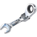 12mm Stubby Metric Flexible Flexi Head Ratchet Combination Spanner 72 Teeth