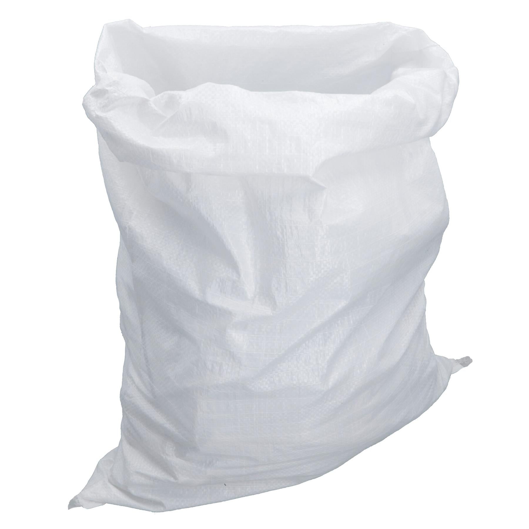 Heavy Duty Woven Polypropylene Bags Builder Sacks Rubble Logs Sand Bags