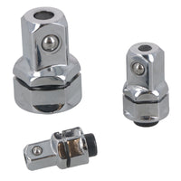 Jeu de clés mixtes à cliquet métriques MM 8 mm – 32 mm, 20 pièces + adaptateurs