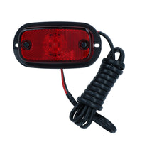 PAIRE de feux arrière à LED rouges pour remorque et caravane 12 V ou 24 V TR099