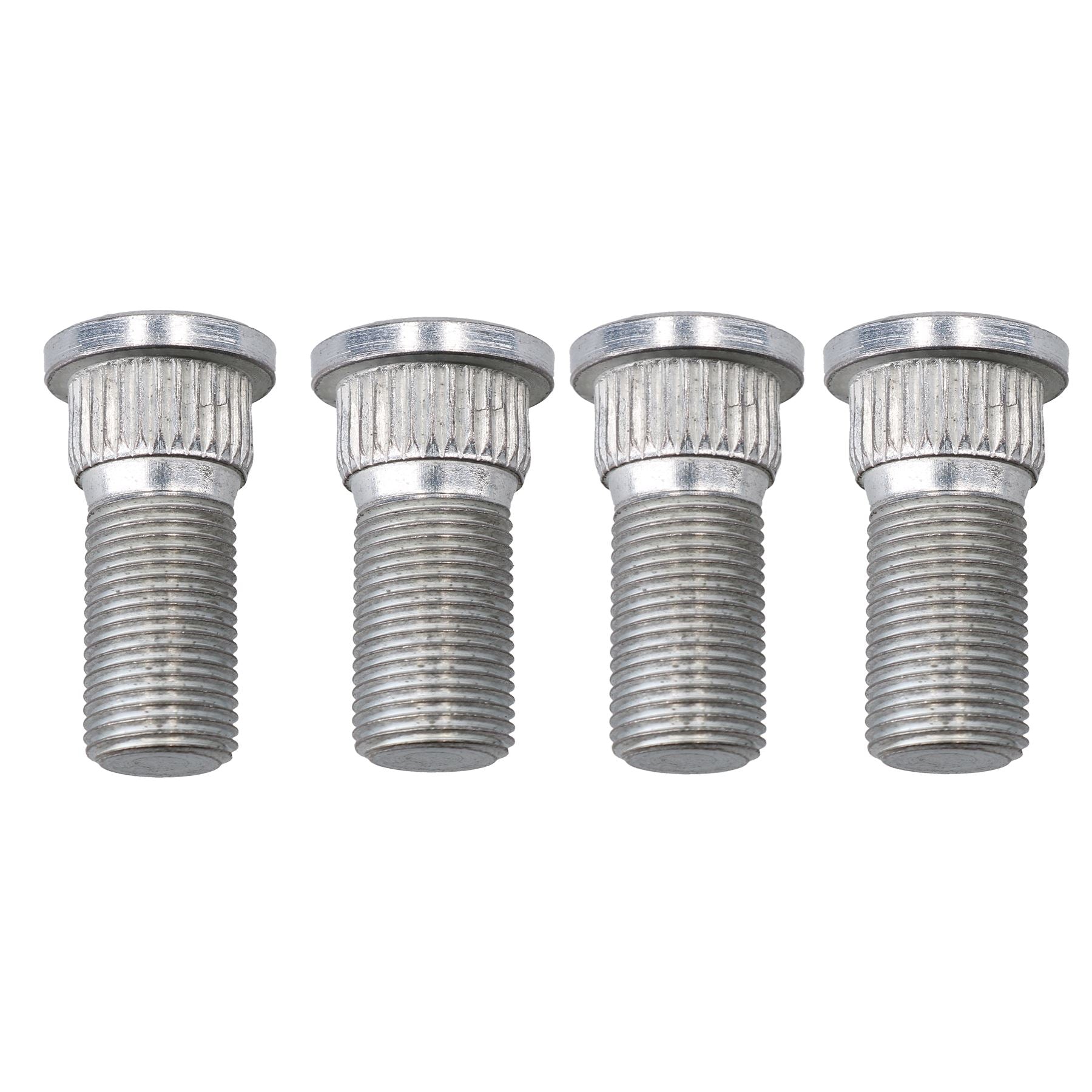 Lot de 4 goujons de roue de remorque M10 pour moyeu de suspension filetage M10x1,25