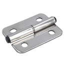 Stainless Steel Lift Off Leaf Hinges Left 76x100mm Heavy Duty Door Hatch