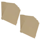 20pc Assorted Sandpaper Sanding Sheets For Metal Wood Plastic Coarse 60 Grit