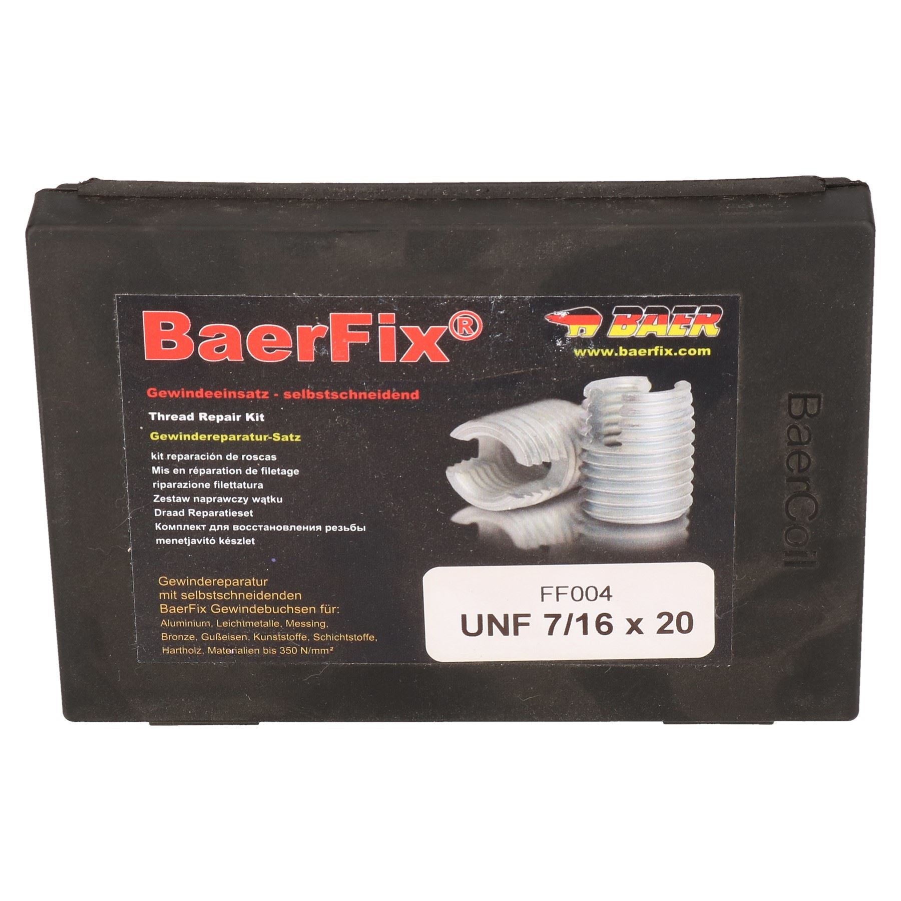 BaerFix Self Tapping damaged Thread Repair Kits Inserts Metric + Imperial Sizes