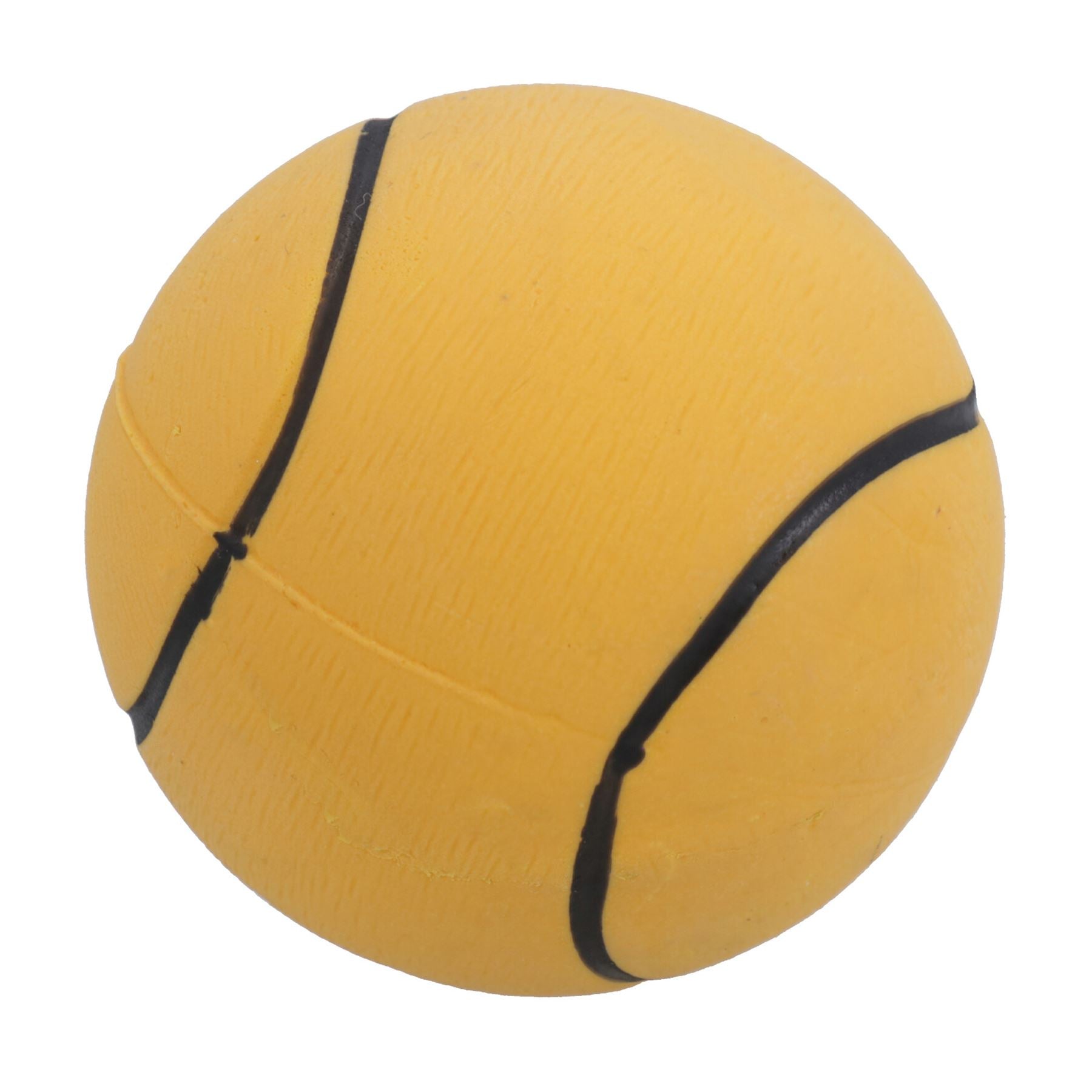 Hundespielzeit Gummi Hüpfender kleiner Tennisball Sportball 6cm 1PK