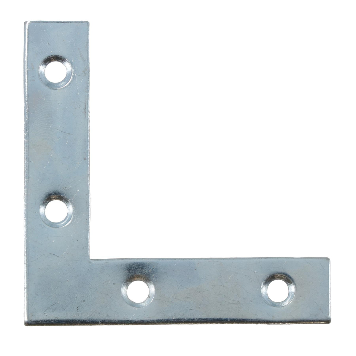 Corner Mending Plates Flat L Shape Fixing Brackets 75mm x 75mm x 12mm
