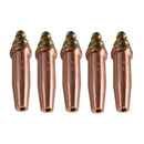 PNM Oxy Propane Gas Cutting Nozzle Tip Standard length 1/32" 3-6mm Oxygen 5pk
