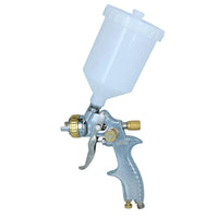 Gravity Feed LVLP Spray Painting Paint Gun 1.4mm Nozzle With 600ml Cup