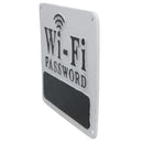 Wi-Fi Password Cast Iron Sign Plaque Wall Door House Hotel Bar Cafe Shop Pub