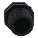 Polypropylene PP 1/2in BSP Thread Male Threaded Blanking Plug End Cap