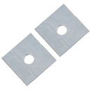 Square Plate Washer M12 50mm x 50mm Galvanised Timber Wood Fastener