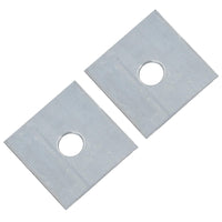 Square Plate Washer M12 50mm x 50mm Galvanised Timber Wood Fastener
