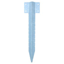 Garden Single Sleeper Straight Support Spike Stake Galvanised 440mm