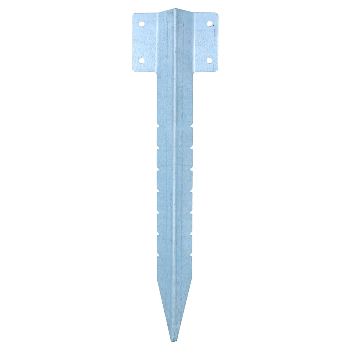 Garden Single Sleeper Straight Support Spike Stake Galvanised 440mm