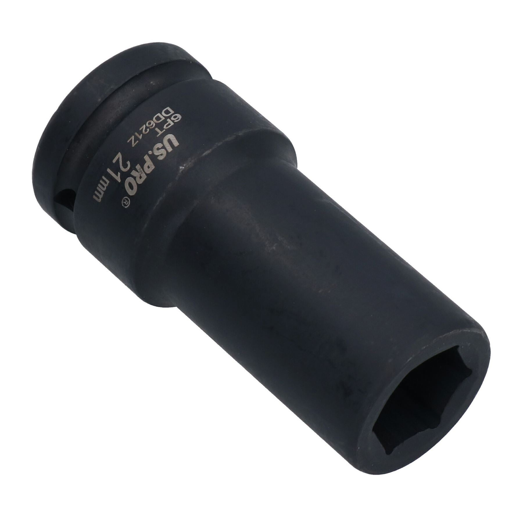 3/4" Drive 21mm Deep Metric MM Impact Impacted Socket 6 Sided Single Hex