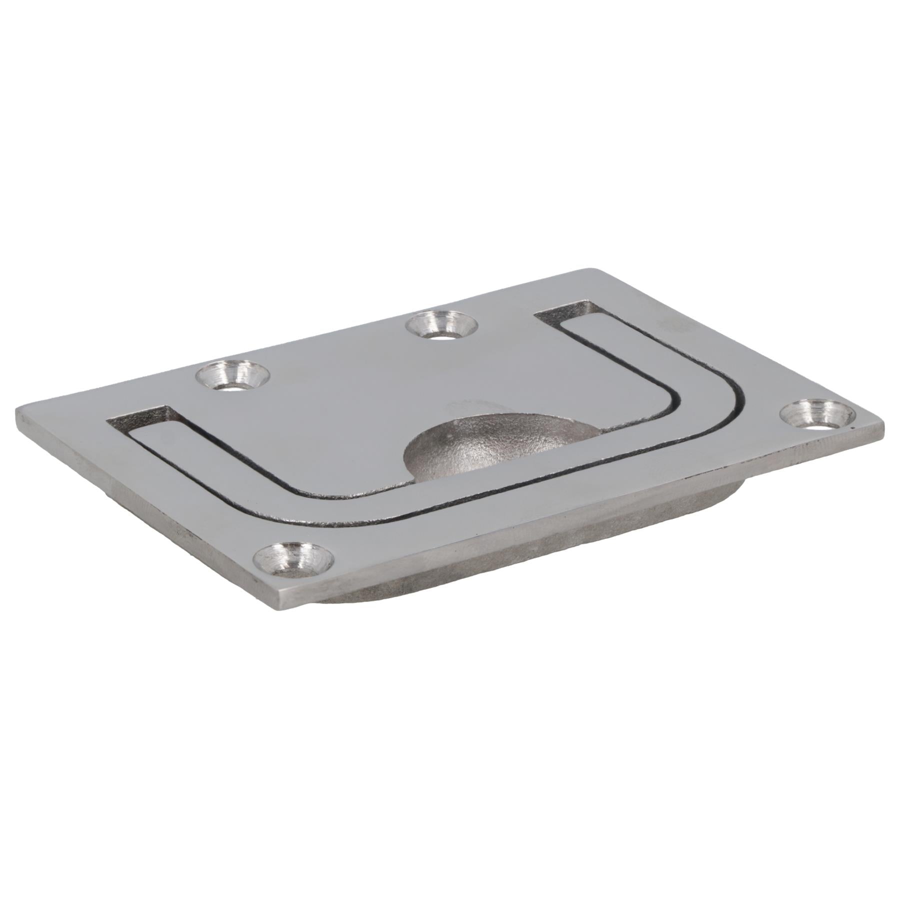 Versenkter Griff/Knopf zum Anheben und Ziehen, polierter Marine-Edelstahl 316 DK05
