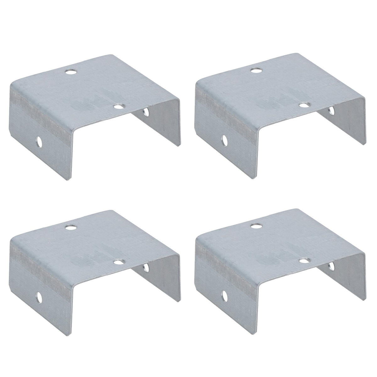 Fence Panel Clip 50mm Galvanised Steel Bracket Holder Trellis Post Support
