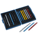 14pc Jigsaw Blade Set T Shank Fitting Jig Saw Metal Plastic Wood Blades TE750