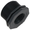 Polypropylene PP 1-1/4in – 3/4in Female – Male Pipe Threaded Reducing Bush