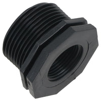 Polypropylene PP 1-1/4in – 3/4in Female – Male Pipe Threaded Reducing Bush