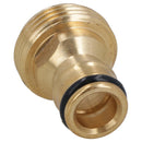 3/4in BSP Male Brass Tap Connector For Garden Hoses Taps Quick Release