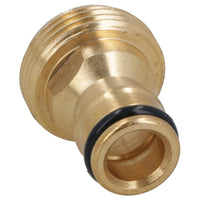 3/4in BSP Male Brass Tap Connector For Garden Hoses Taps Quick Release