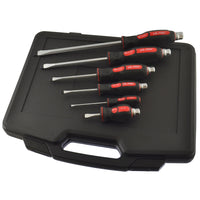 Screwdriver set Pozi / flat headed 12pc mixed set U.S.PRO TOOLS AT167