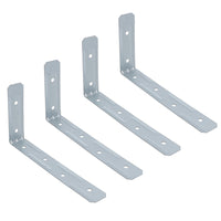 Window Board Fixing Strap Tie Bracket 300mm Galvanised Steel Thin Fixing